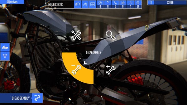 Biker Garage: Mechanic Simulator screenshot