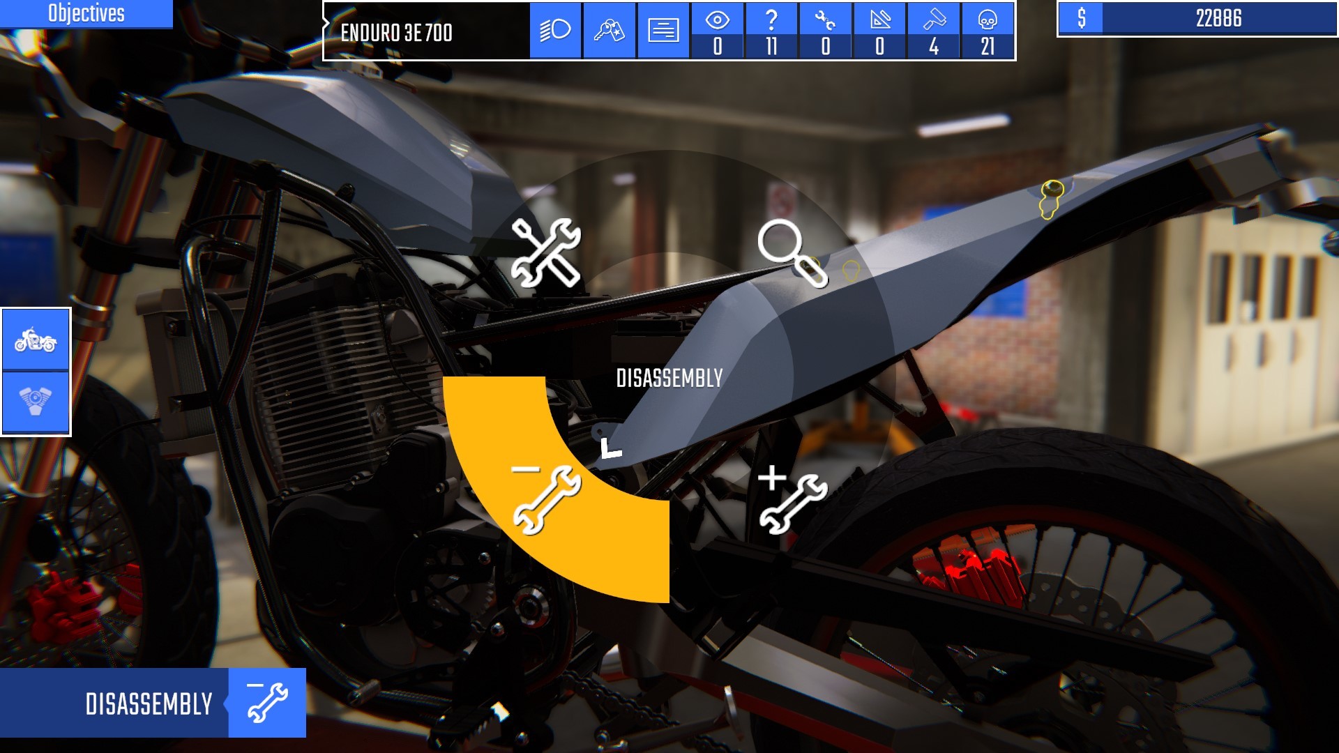 Biker Garage: Mechanic Simulator screenshot 1