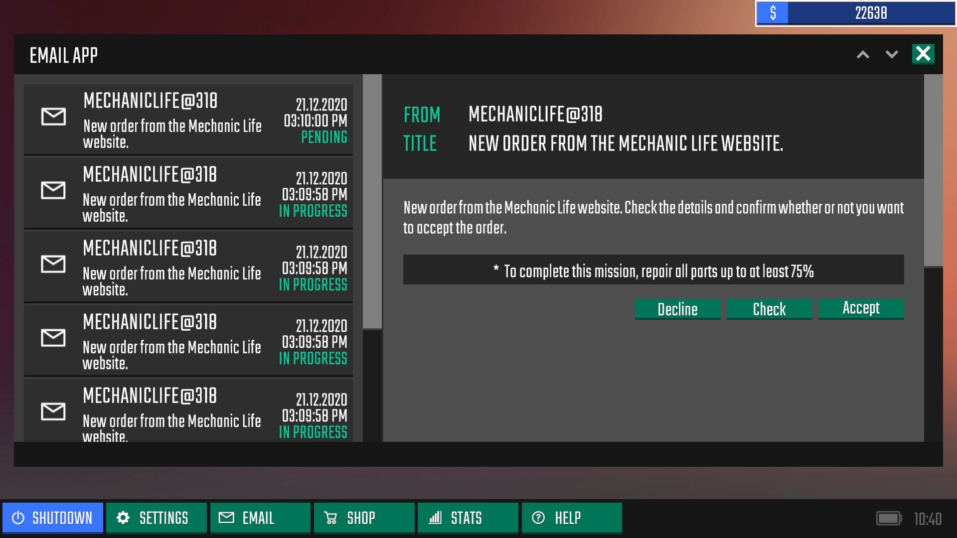 Biker Garage: Mechanic Simulator screenshot 12