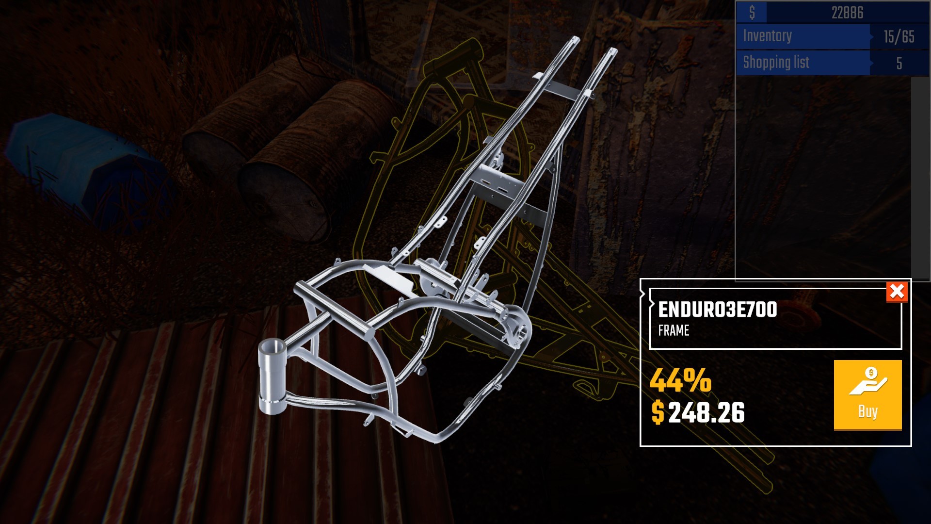 Biker Garage: Mechanic Simulator screenshot 14