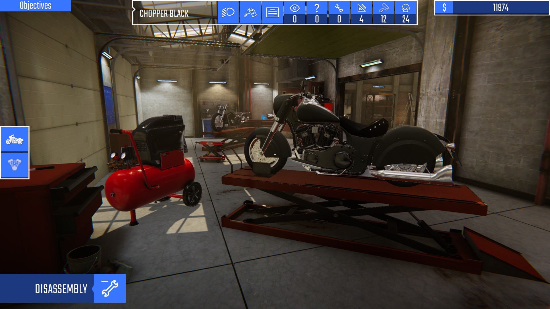 Biker Garage: Mechanic Simulator screenshot 8