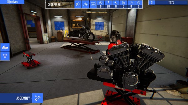 Biker Garage: Mechanic Simulator screenshot