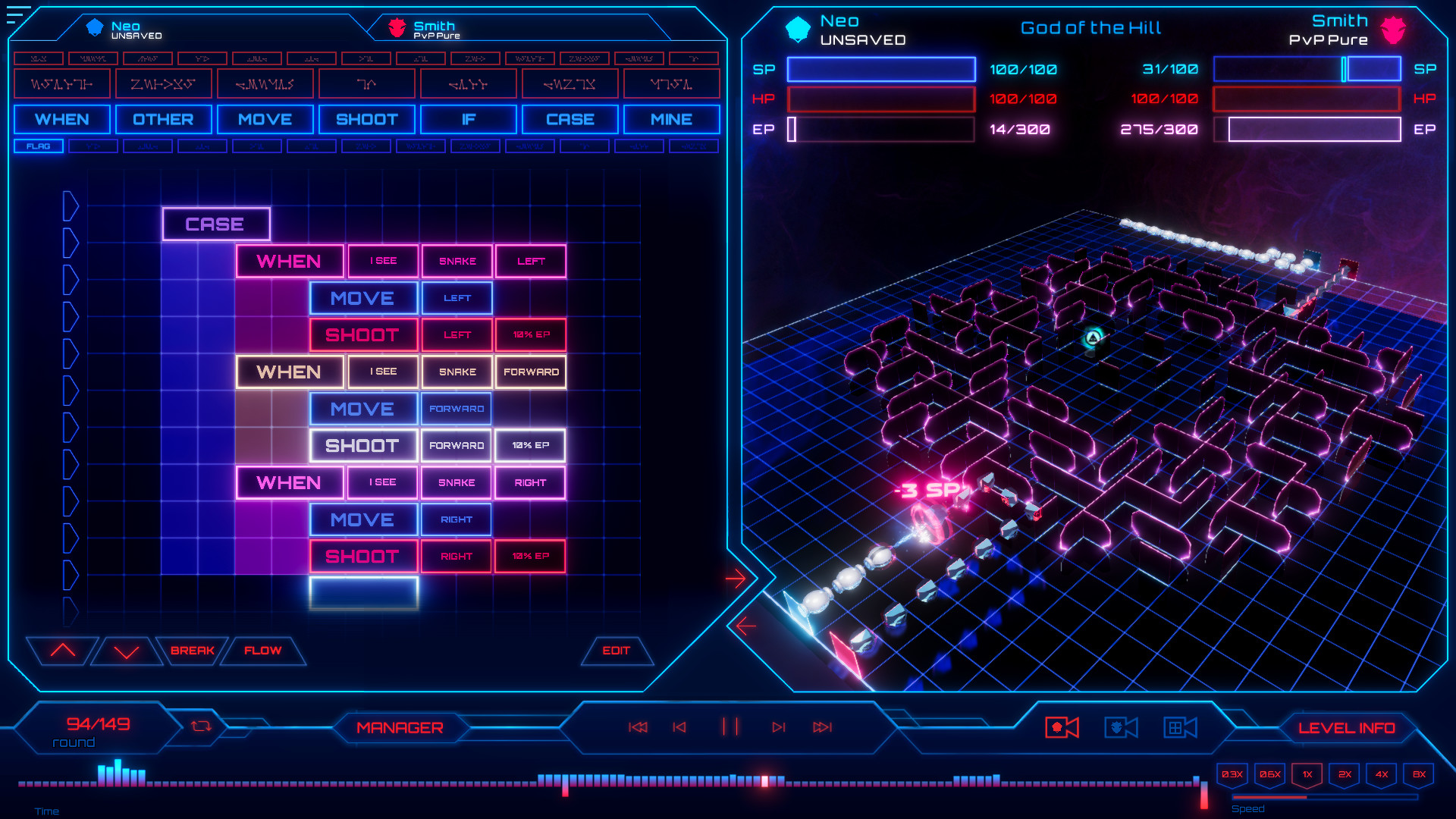 RoboSnakes: Core Wars Legacy screenshot 4