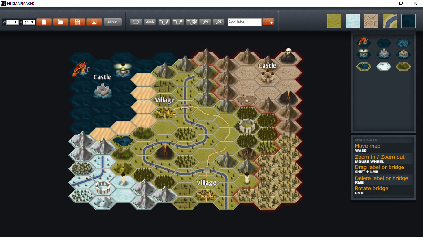 HEXMAPMAKER screenshot 1