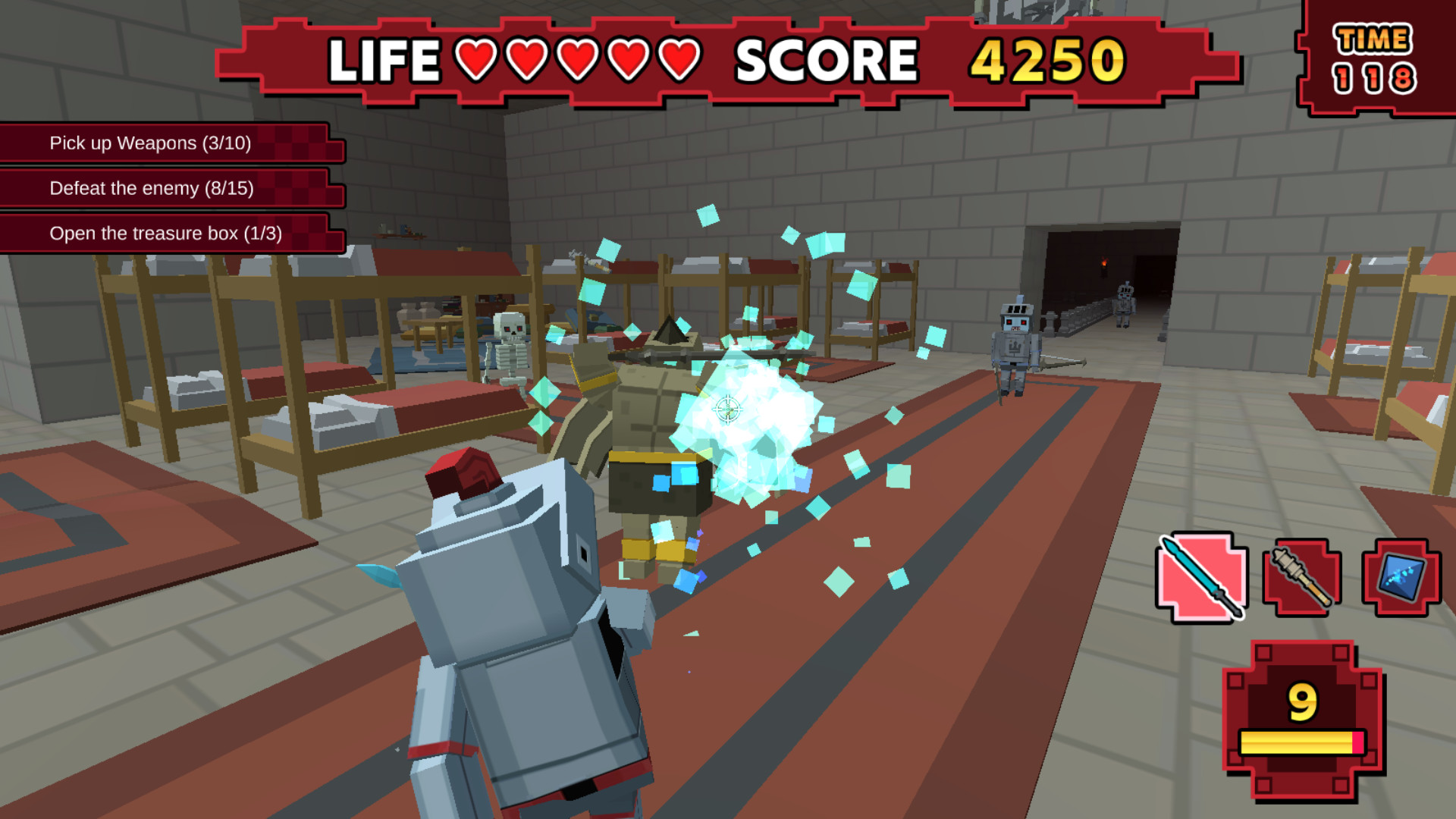 Voxel Sword screenshot 1