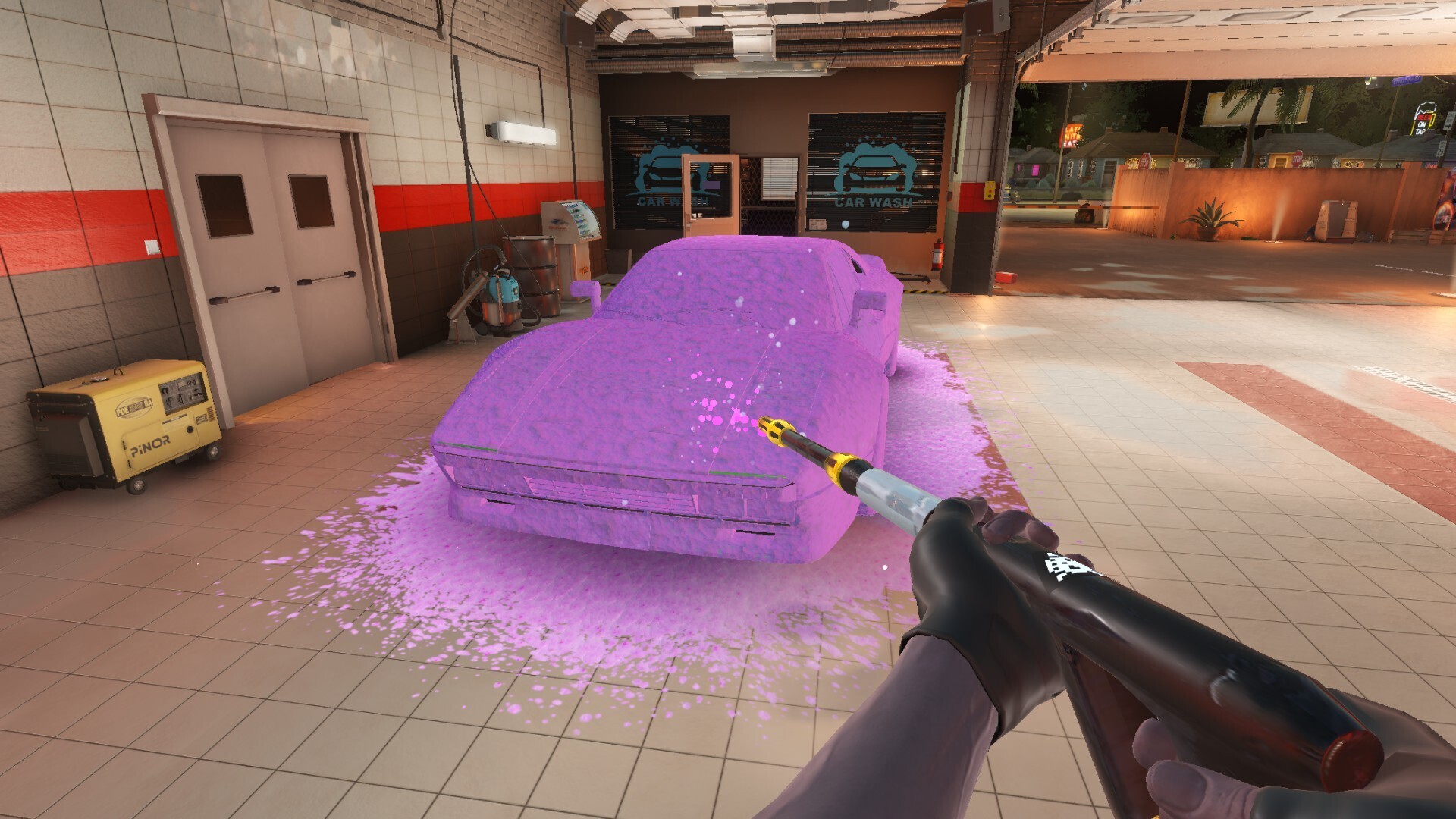 Car Wash Simulator gameplay screenshot 1