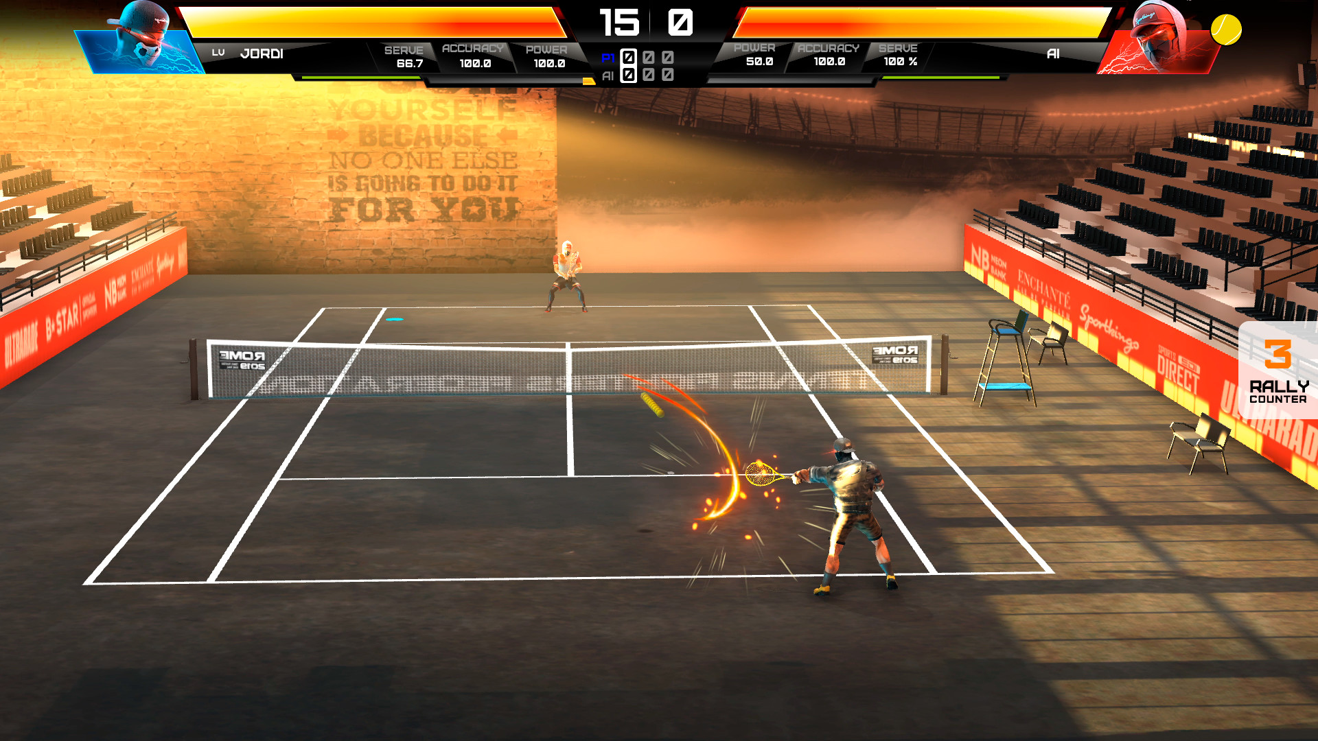 Tennis Fighters screenshot 1