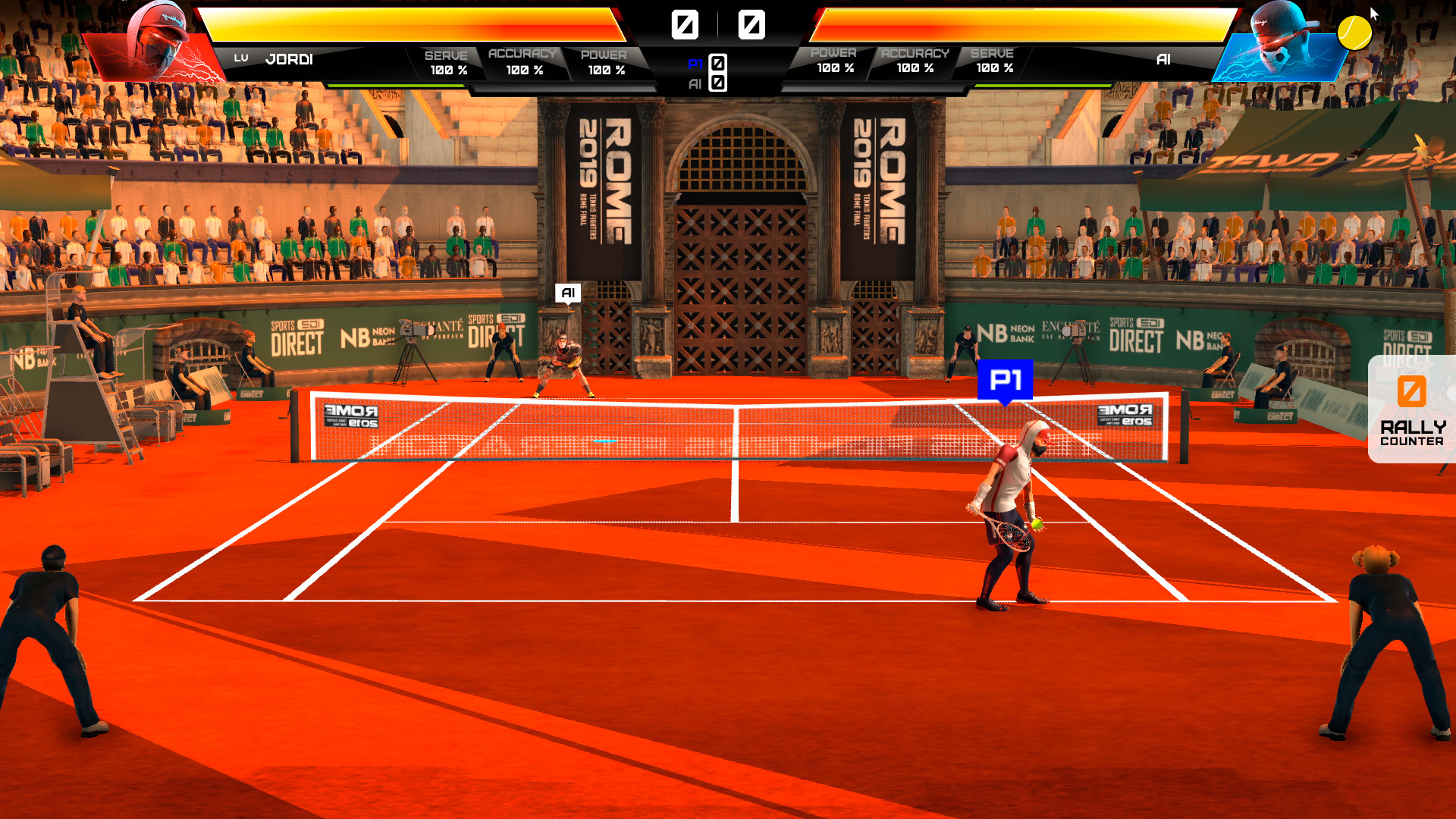 Tennis Fighters screenshot 3