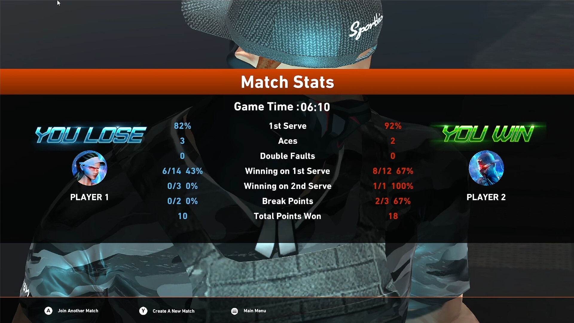Tennis Fighters screenshot 5