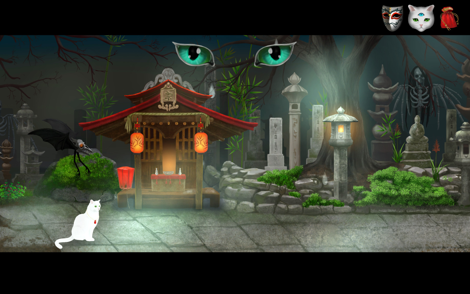 Cat and Ghostly Road screenshot 4