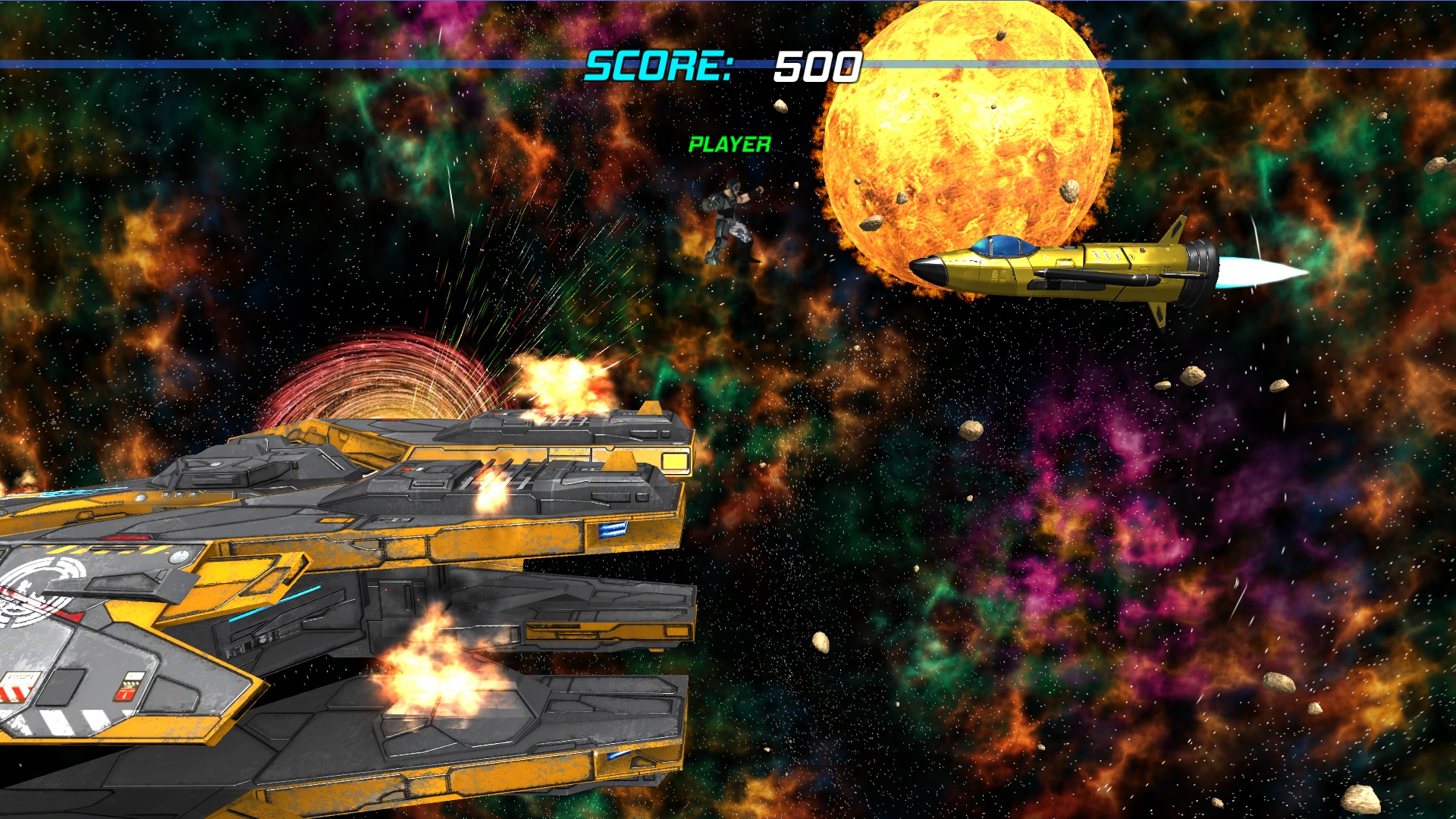 Space Struck Run screenshot 1