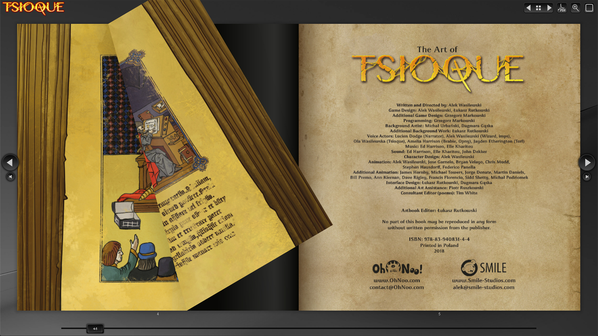 TSIOQUE - Digital Artbook screenshot 5