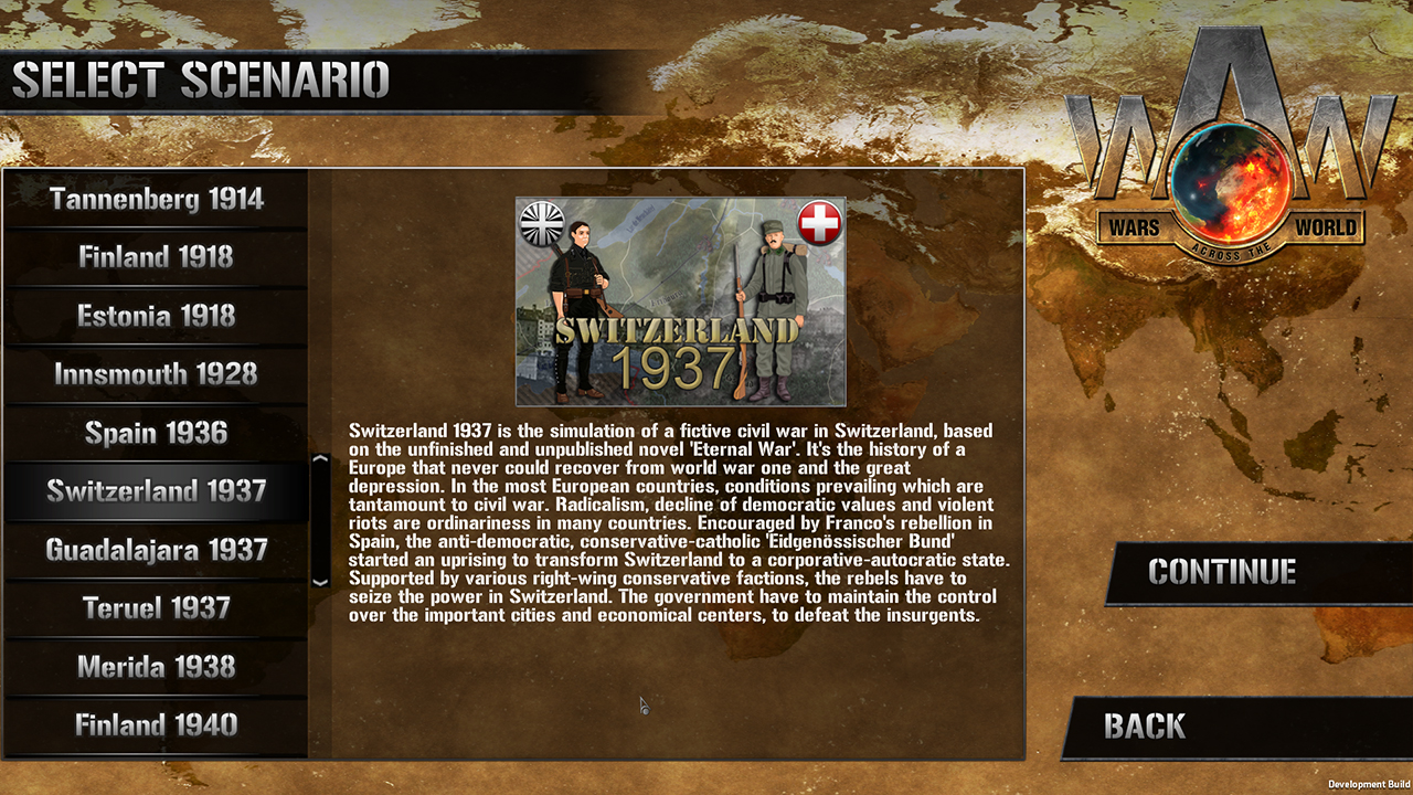 Wars Across The World: Switzerland 1937 screenshot 9