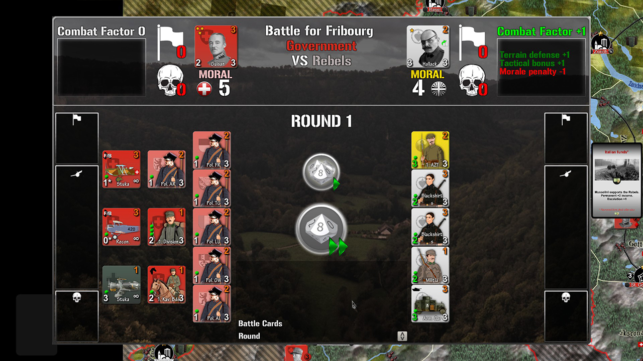 Wars Across The World: Switzerland 1937 screenshot 4