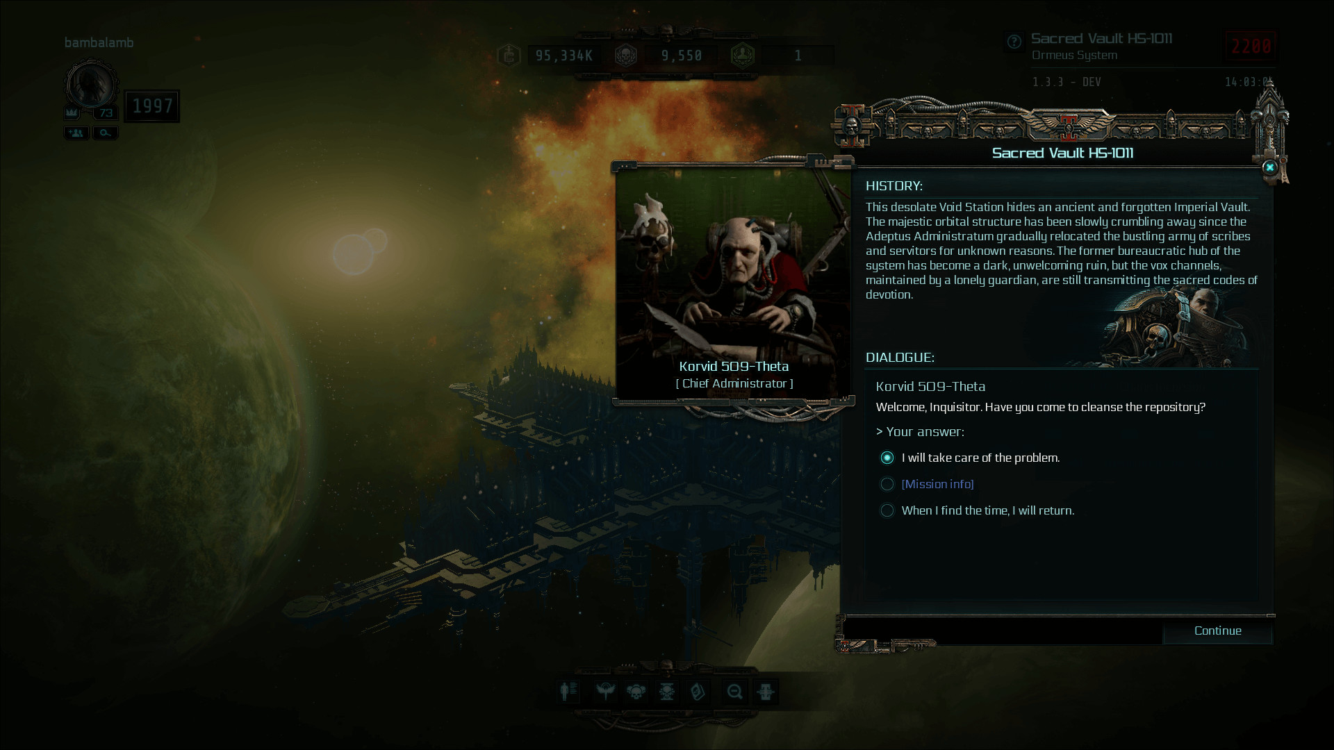 Warhammer 40,000: Inquisitor - Martyr - Forgotten Arsenal screenshot 1