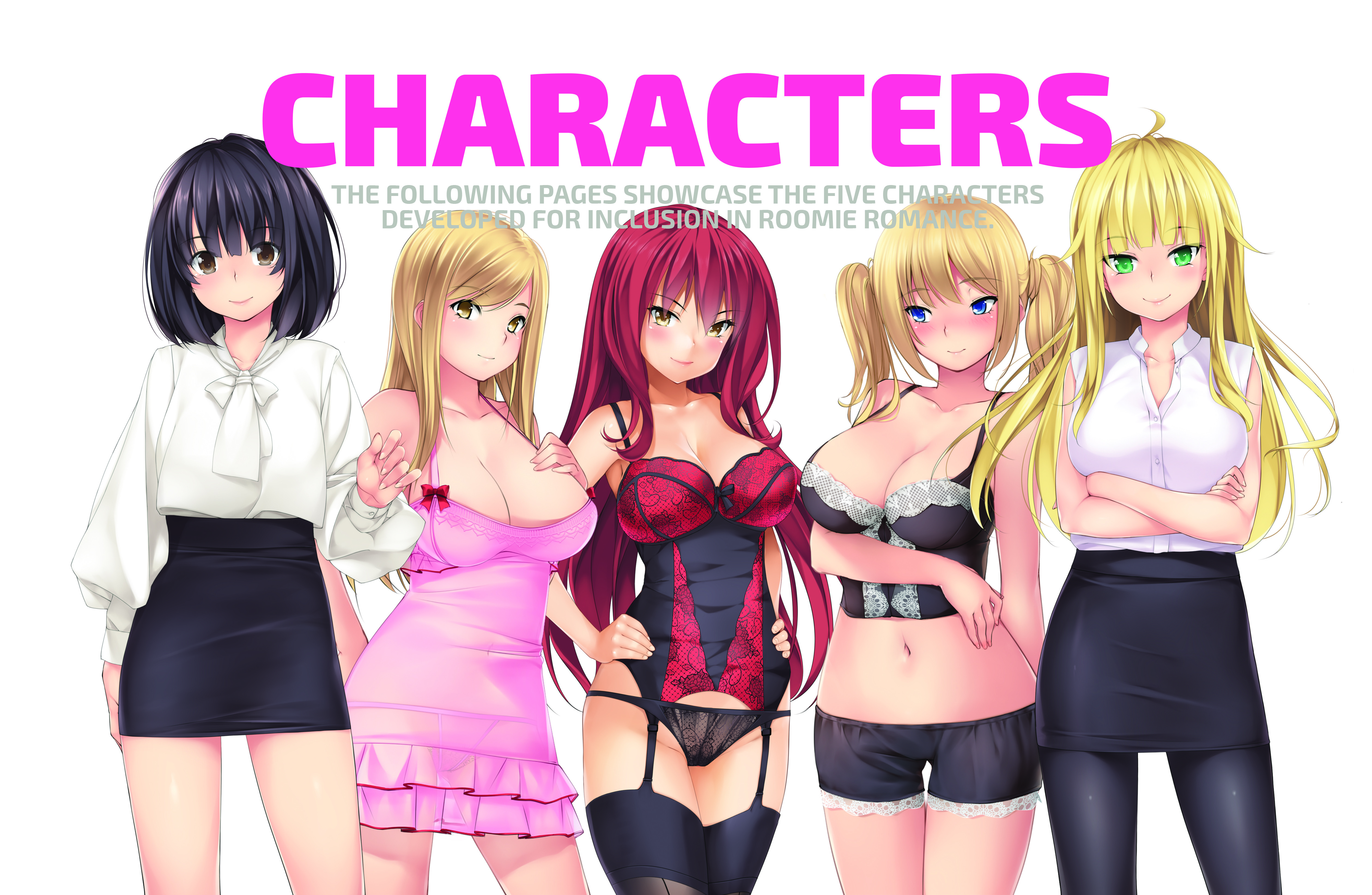 Roomie Romance - artbook screenshot 1