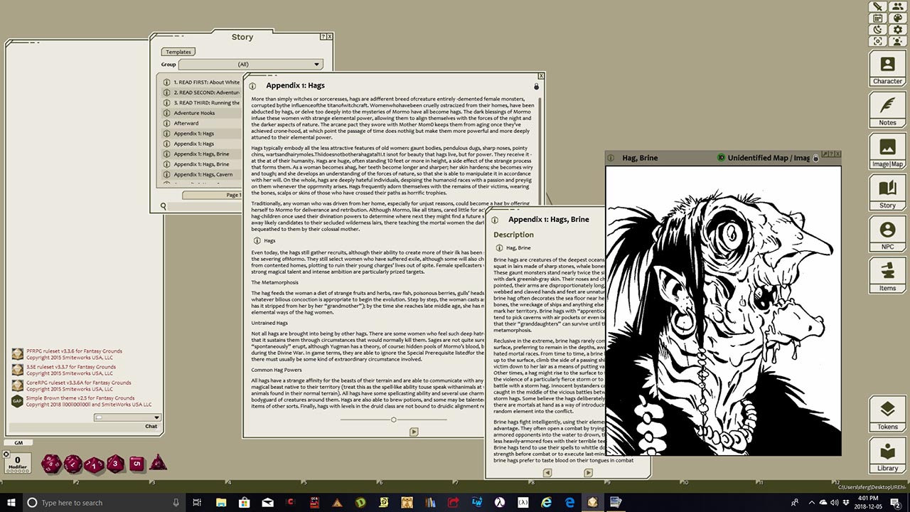 Fantasy Grounds - Creature Collection Revised (PFRPG) screenshot 4