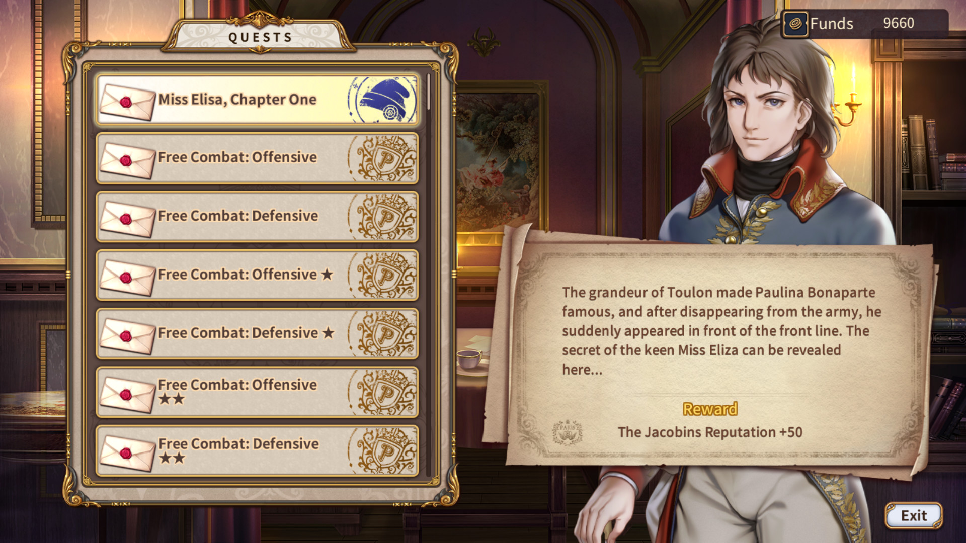 Banner of the Maid - Miss Elisa's Journal screenshot 1