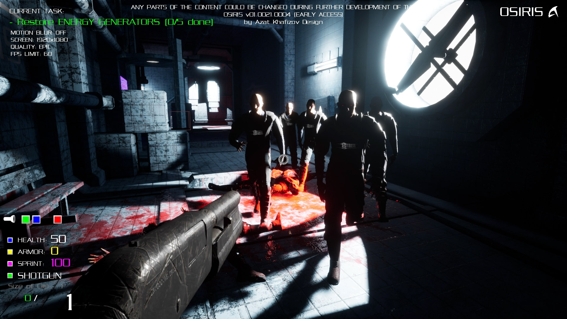 OSIRIS screenshot 3