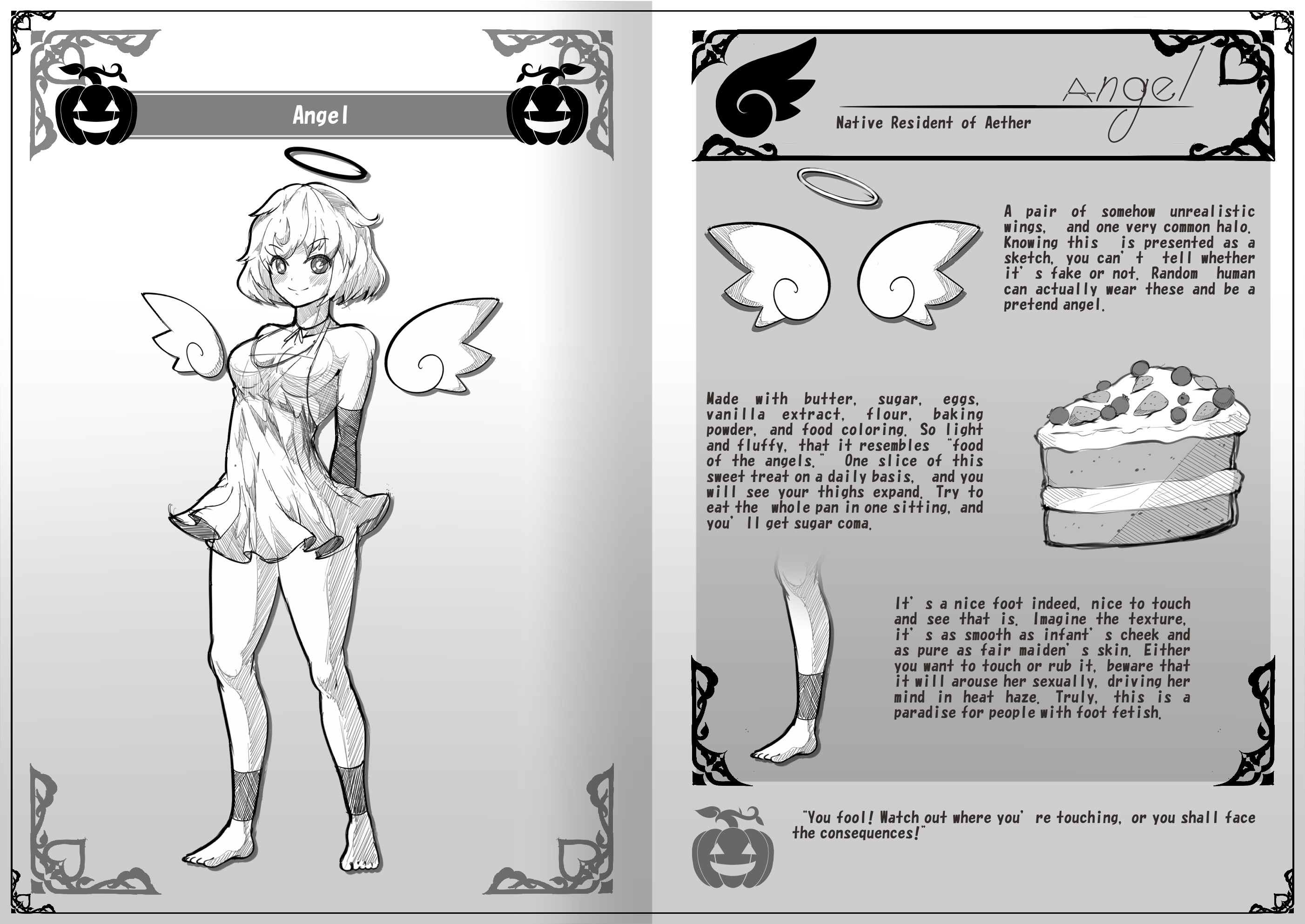 Monster Girl Sketch Vol.02A screenshot 2