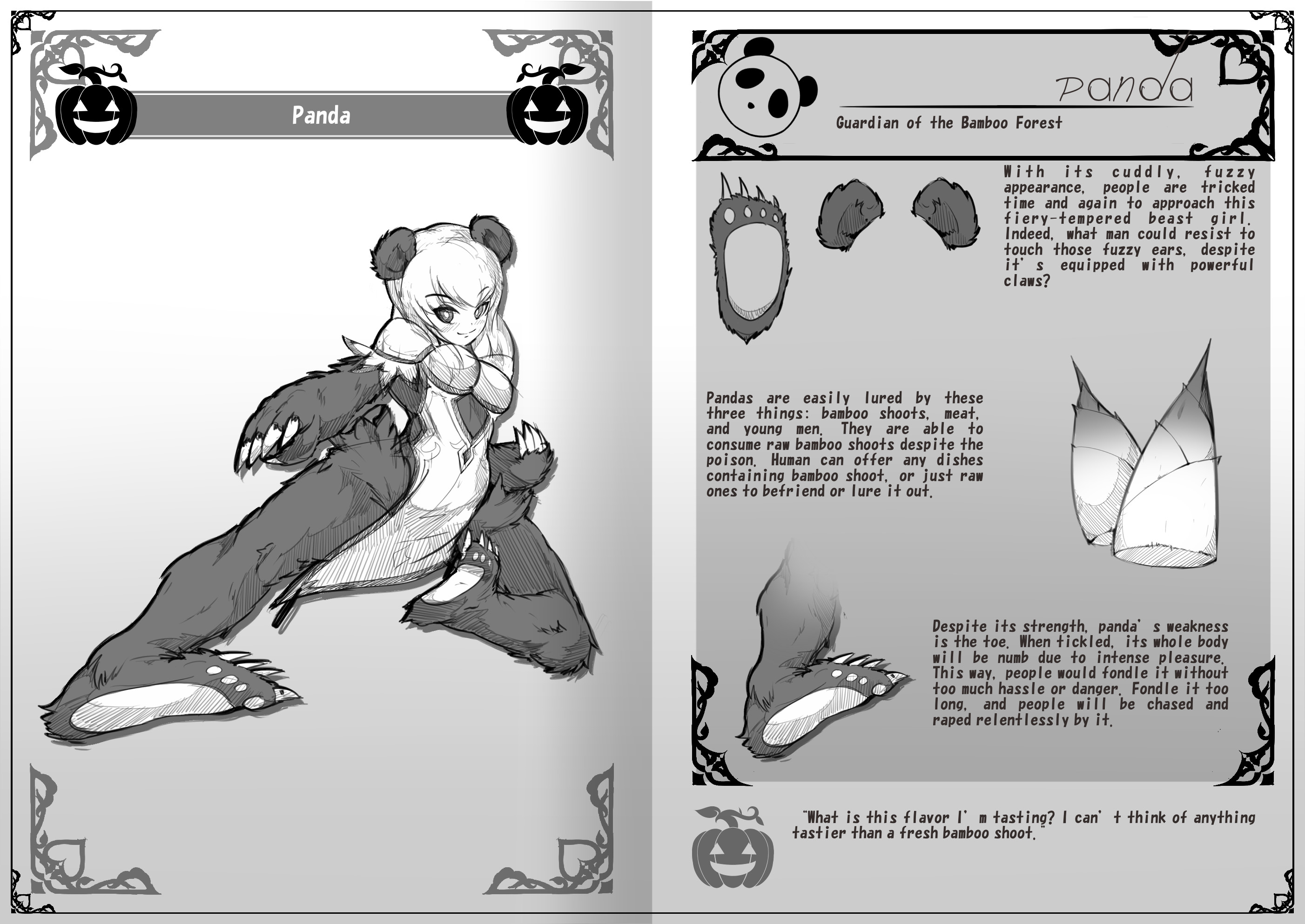 Monster Girl Sketch Vol.02A screenshot 3