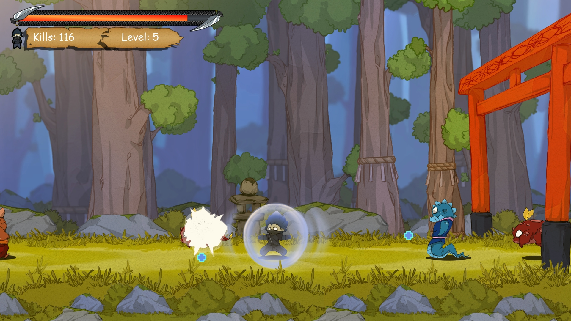 Ninja Power Slasher screenshot 5
