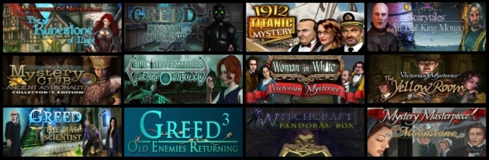 Hidden Object Premium Bundle 25-in-1