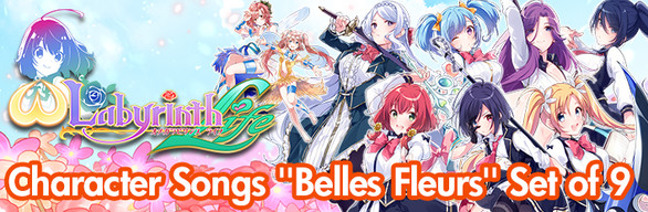 Omega Labyrinth Life - Character Songs "Belles Fleurs" Set of 9
