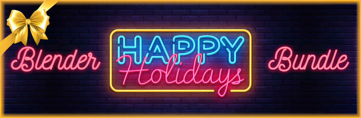 Holidays Blender Pack Bundle for Gifts