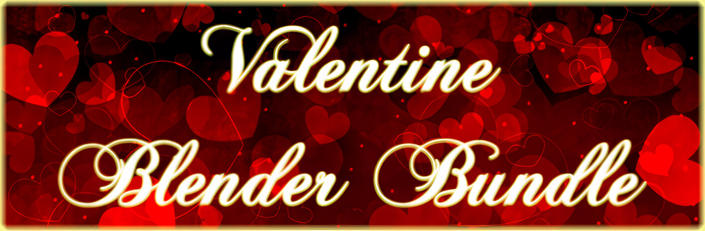 Valentine Blender Pack Bundle