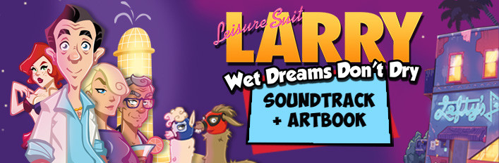 Leisure Suit Larry - Wet Dreams Don't Dry + OST + Artbook