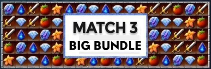 Match 3 BIG Bundle (65% Discount)
