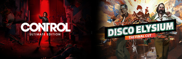 Disco Elysium - The Final Cut + Control Ultimate Edition Bundle