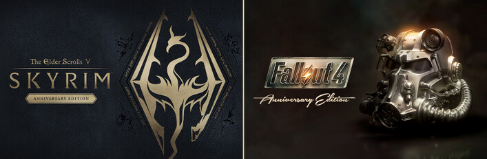 The Elder Scrolls V: Skyrim Anniversary Edition + Fallout 4: Anniversary Edition Bundle