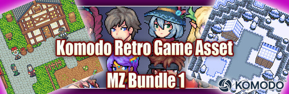 Komodo Retro Game Asset MZ Bundle 1