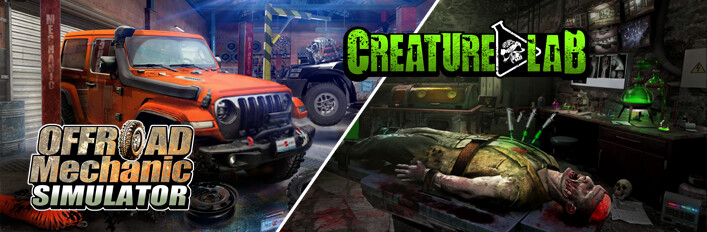 Offroad Mechanic Simulator in Creature Lab