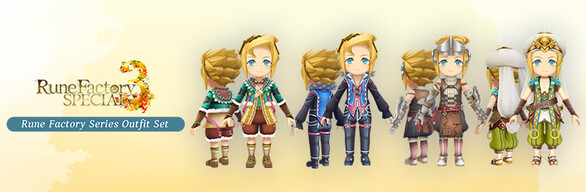 Rune Factory Series Outfit Set