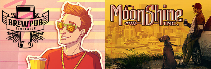 Drinks Pack: Brewpub Simulator & Moonshine Inc