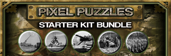 Pixel Puzzles World War II Jigsaws: Starter Kit