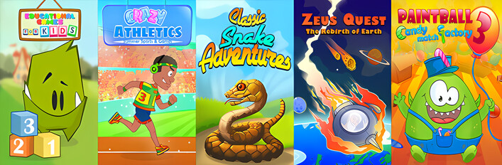 CrazySoft Family Classics — 5 Games