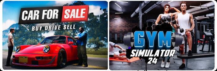  Car for Sale Sim 2023 with Gym Simulator 24