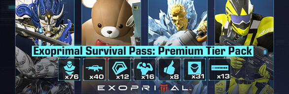 Exoprimal - Exoprimal Survival Pass Premium Tier-paket