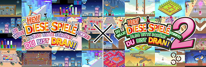 HEY! DU WILLST „DIESE SPIELE“ STIMMTS? ALSO BITTE SCHÖN! DU BIST DRAN! 1+2