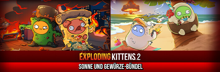 Exploding Kittens® 2 – Sun and Spice Bundle