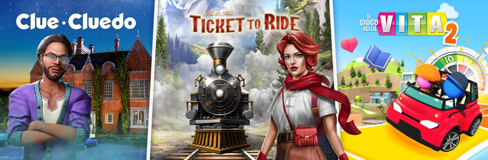Collezione di Giochi da Tavolo Moderni