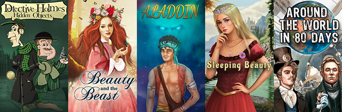 Objetos ocultos: coleção de histórias favoritas 5 em 1