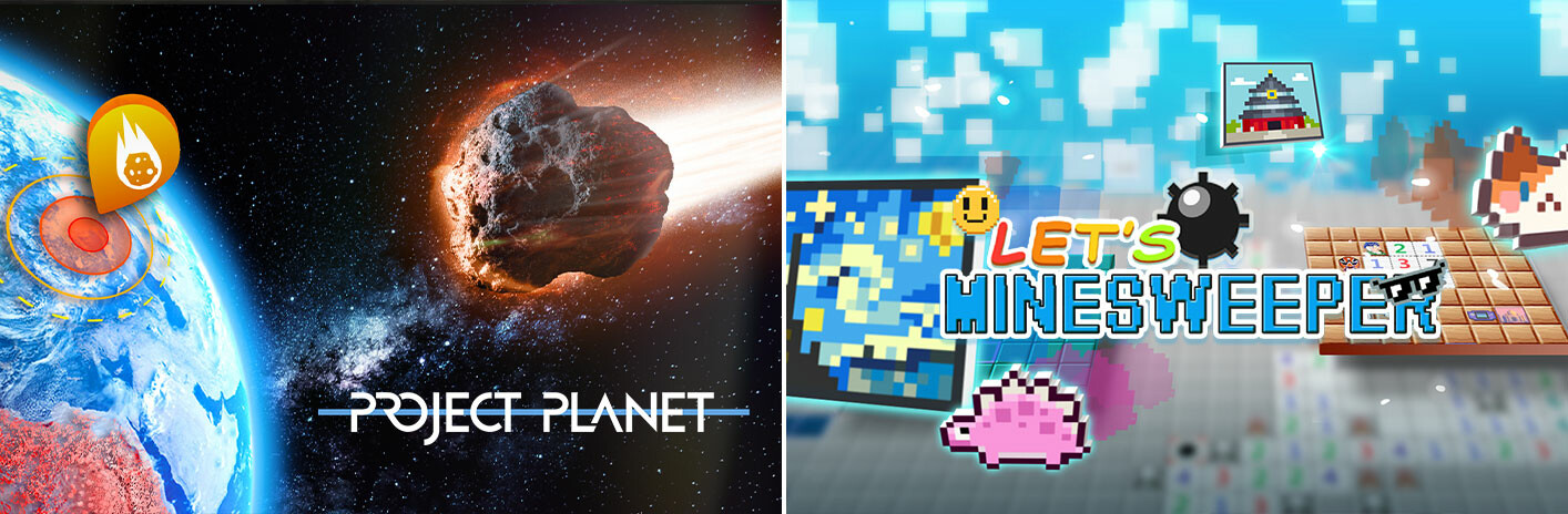 Project Planet x Let's Minesweeper
