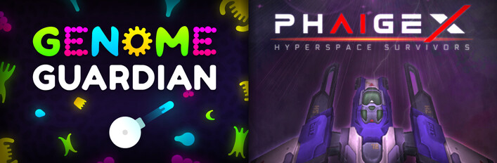 Roguelike Survivors: 🦠 Genome Guardian × PhaigeX: Hyperspace Survivors ❌