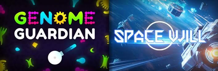 Sci-fi Survival Roguelikes: 🦠 Genome Guardian × Space Will 🌌