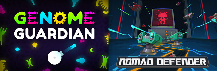 🧬 Genome Guardian × Nomad Defender 👾: Roguelike Defense